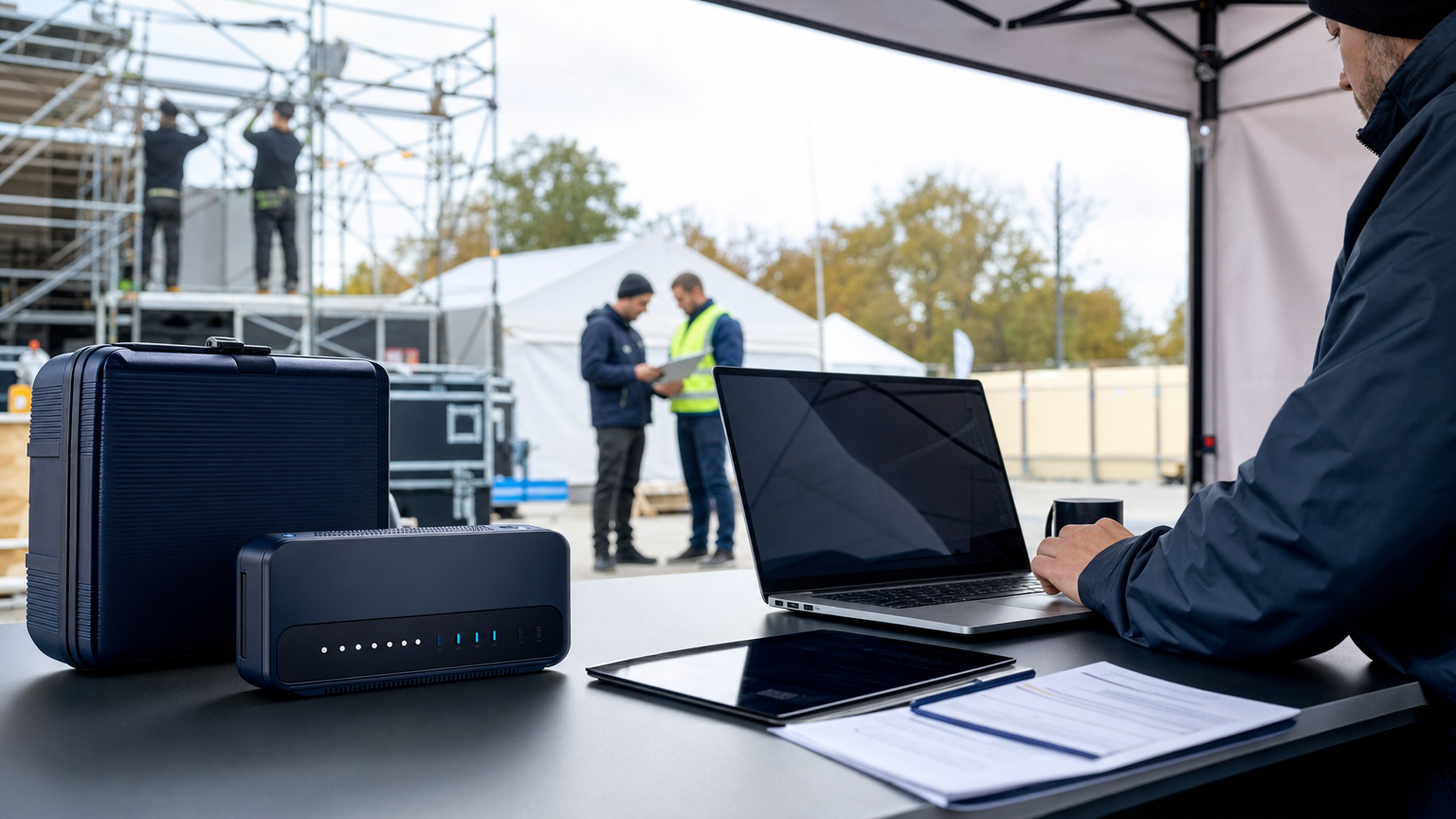 Databox 4G/5G : quand louer une box pour un site temporaire ?